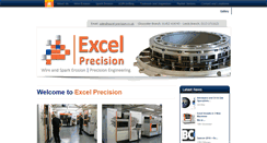 Desktop Screenshot of excel-precision.co.uk
